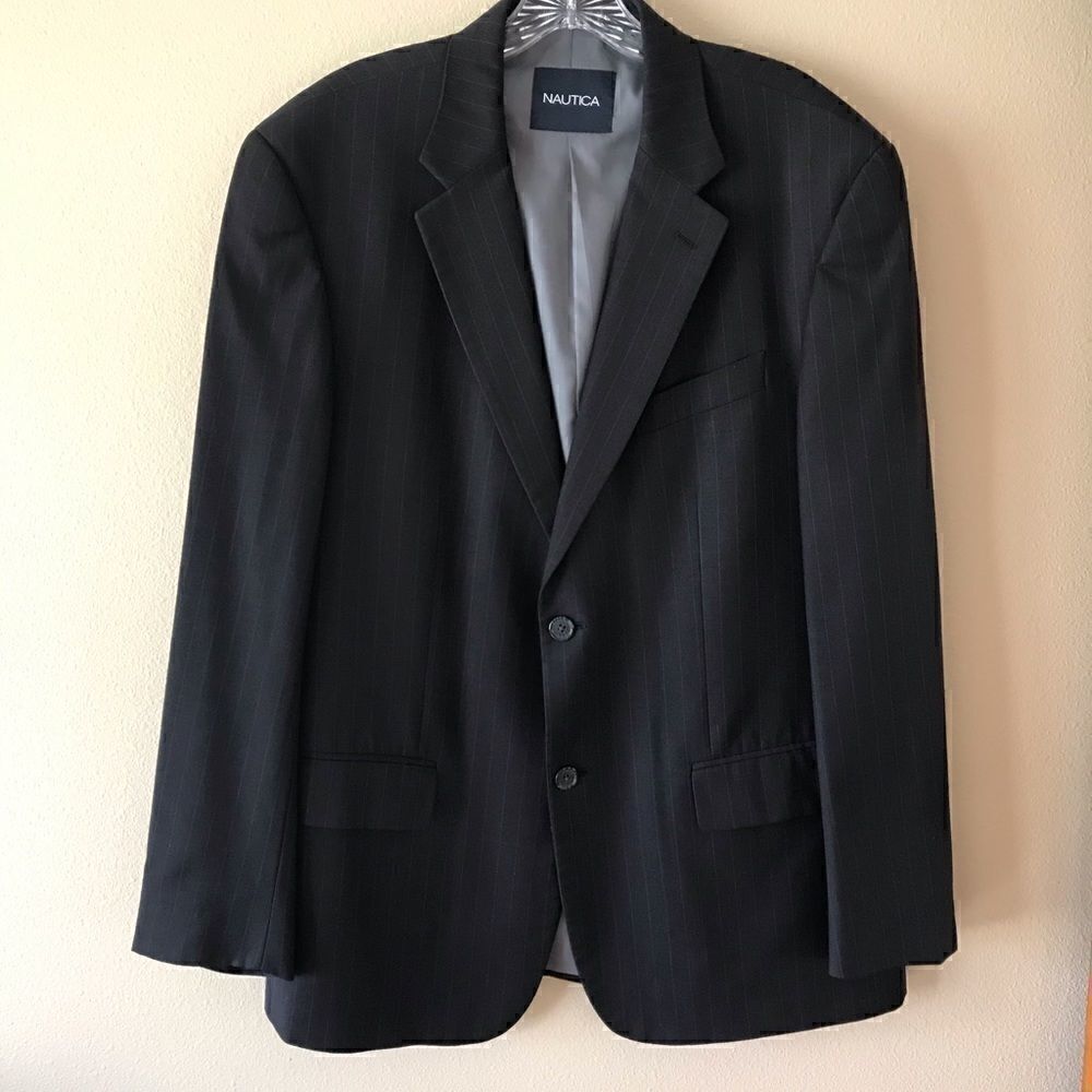 Nautica Pin Striped Sport Coat